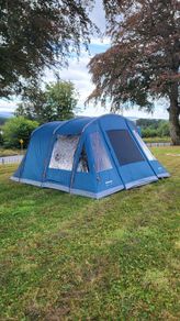 Vango Osiris 500, 4-5 man tent, ground sheet + carpet