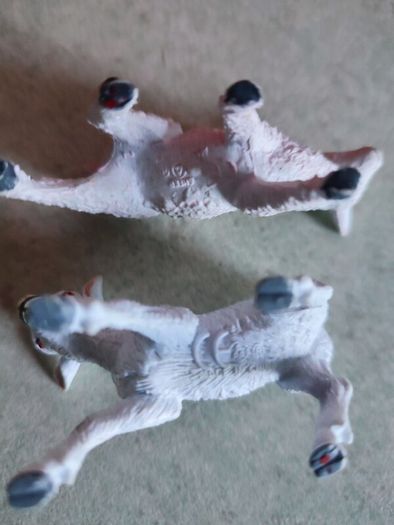 SET OF 2 Little Lamb Standing TOYS.