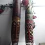 Vintage African tribal masks Image 2
