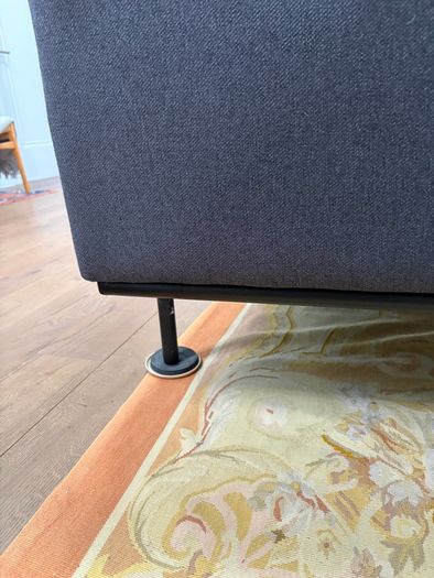 Large Charcoal Grey 3 Seater Sofa, Excellent Condition