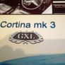 Ford Cortina sign classic car sign Image 8