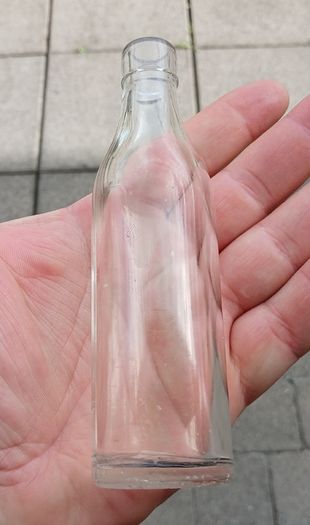 Lot of 5 small vintage Power whiskey bottles