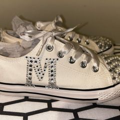 Communion shoes letter M UK1