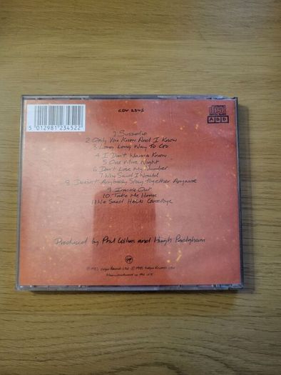 Phil Collins No Jacket Required CD
