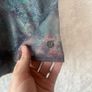 Lululemon Lab  Unisex Lightweight Hoodie & Shorts Co-ord Set Abstract Dye Print Sz M Image 10