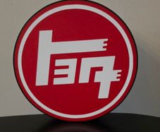 Toyota Retro TAN Vintage JDM Sign Light