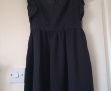 Black Summer Dress  SHEIN (I) size uk 8