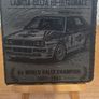 Classic Rally Legends Engraved Slate Coaster Set Image 5