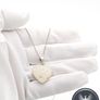 Vintage Cubic Zirconia Heart 925 Silver Necklace Image 7
