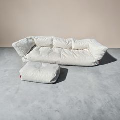 Bean Bag Sofa(Lounge Pug) + Matching Foot Rest