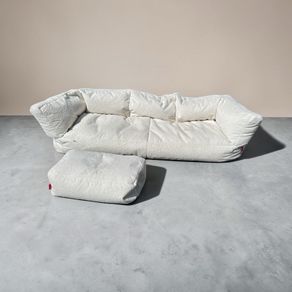 Bean Bag Sofa(Lounge Pug) + Matching Foot Rest