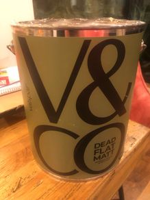 Valspar V&CO paint in Farrow & Ball "Railings"