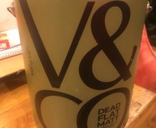 Valspar V&CO paint in Farrow & Ball "Railings"