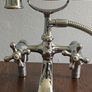 Traditional Chrome Bath Shower Mixer Tap & Telephone Handset Image 3