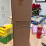 The grange collection Vase marble grey effect glass vase BNIB Image 2