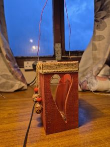 Vintage Wooden Lantern