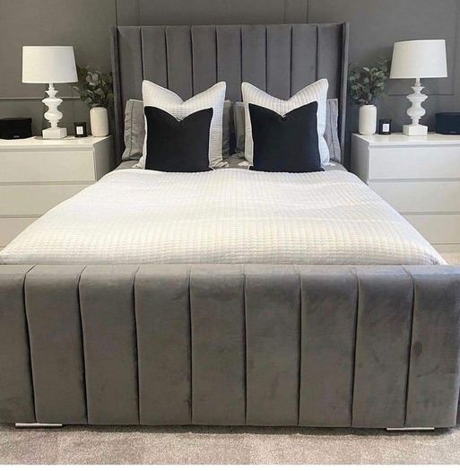 King Sizes 5ft Bed Frames , Mattreses And Beautiful Headboards Instock Offering Free Delivery