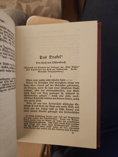 Dents Treasury Of German Literary. Short Stories By Modern  German Authors. Selected & Edited By Dr P. Vrijdaghs And Walter Ripman. Beautiful 1945 Hardback Edition In Good Condition.