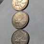 Canada silver 3x 25 cent Image 3