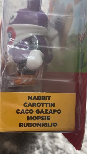 Nintendo Super Mario Nabbit 10cm Jakks Pacific Figure NEW IN BOX