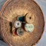 Vintage spools of thread and basket Image 3