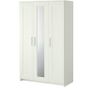 IKEA BRIMNES wardrobe with 3 doors (White with mirror) Image 2