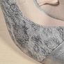 womens CAPRICE silver high heels court shoes Size UK 4.5 EU 37.5 Image 4