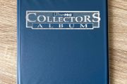 Ultra Pro 4-Pocket Blue Navy Collector's Portfolio Binder Album Pokemon Trading Cards Magic Lorcana
