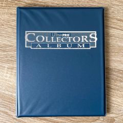 Ultra Pro 4-Pocket Blue Navy Collector's Portfolio Binder Album Pokemon Trading Cards Magic Lorcana
