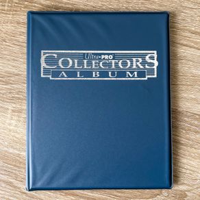 Ultra Pro 4-Pocket Blue Navy Collector's Portfolio Binder Album Pokemon Trading Cards Magic Lorcana