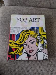 Pop Art Coffee Table Size Book by Tilman Osterwold 2007 hardback with dustcover in very good condition with no issues FREE STANDARD POSTAGE INCLUDED