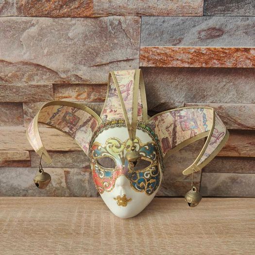 Vintage Italian White Ceramic Wall Decor