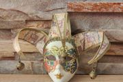 Vintage Italian White Ceramic Wall Decor