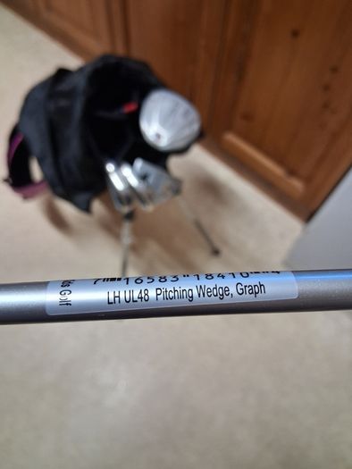 Golf Clubs. US Kids Golf Set.Left Handed .Age 7 To 8 Years Old. Girls Set.. In As New Condition. Collect In Dublin Or Receive Via Post.