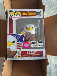 Peacemaker Eagly Funko Pop Flocked (Amazon exclusive)