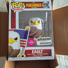 Peacemaker Eagly Funko Pop Flocked (Amazon exclusive)