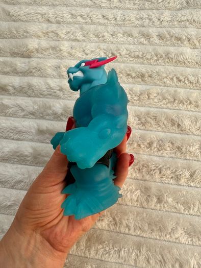Mr Beast Lab Goo Jit Zu Hypercharged Panther Stretchy Action Figure approx.12 cm. Used Please see photos