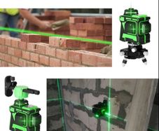New Laser Level 12 Lines 3D Level Self-Leveling 360 Horizontal And Vertical Cross Super Powerful Green Laser Level