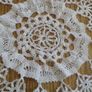 antique lace tablecloth Image 6
