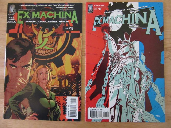 Ex Machina - Dc Comics - Wildstorm