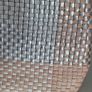JIGSAW 100% Leather Woven Silver and Blush clutch bag - Rrp 115 Sterling Image 3