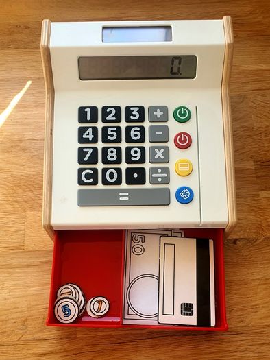 Ikea toy cash register