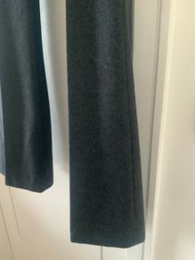 D & G ladies wool and cashmere grey trousers