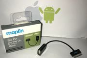 30 pin Samsung connection to usb otg adapter
