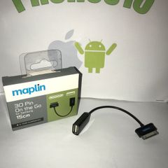 30 pin Samsung connection to usb otg adapter