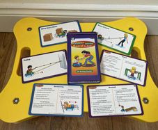 scooter board & cards (physio/occupational therapy)