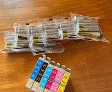 Epson Ink Cartridges 2 full sets unused E-481t to E-486