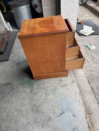 Antique Bedside Locker