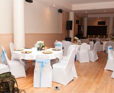 Supply, rent and sell gold plate party charger and table, chair covers