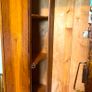 Mid-century art deco wooden wardrobe Image 4